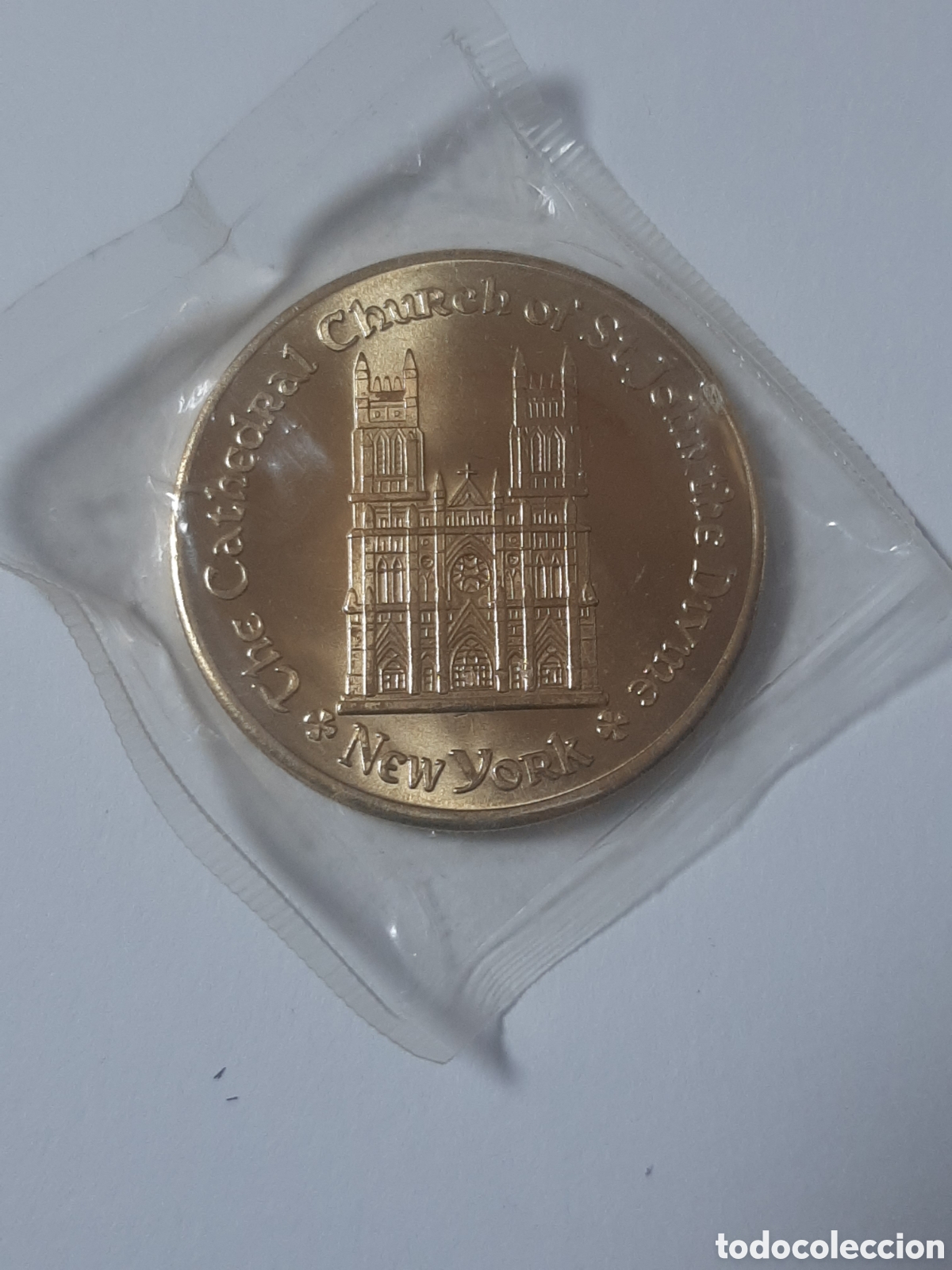 Medallas hist&oacute;ricas: U.S.A THE CATHEDRAL CHURCH OF ST.JOHN THE DIVINE TOKEN COIN NEW YORK S/C
