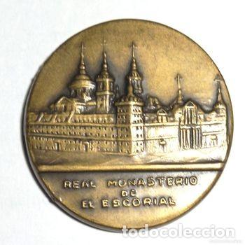 Medaglie storiche: Medalla bronce de Iberia con el Real Monasterio de El Escorial