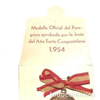 Historische Medaillen: Medalla oficial del peregrino del A&ntilde;o Santo Compostelano a&ntilde;o 1954