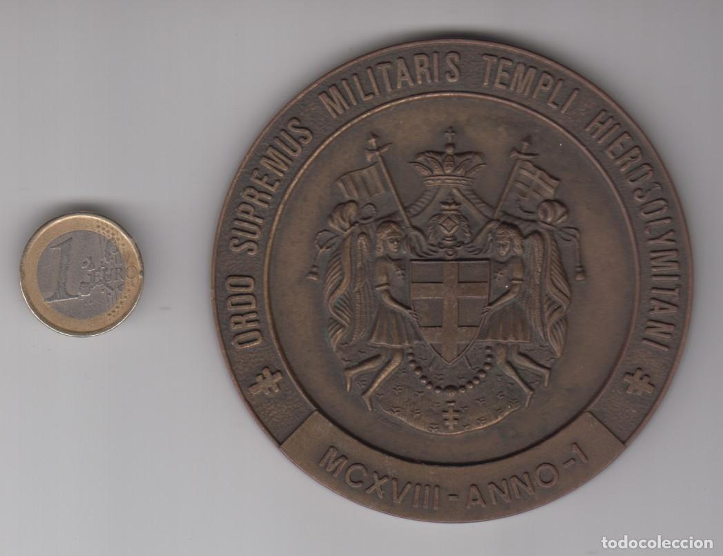 Medallas hist&oacute;ricas: ORDO SUPREMUS MILITARIS TEMPLI HIEROSOLYMITANI MCXVIII ANNO 1