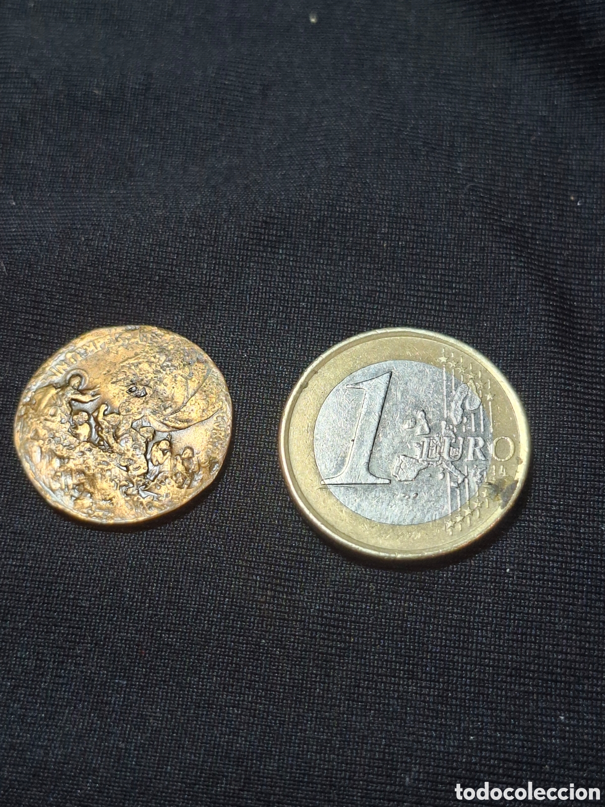 Medallas hist&oacute;ricas: Medalla antigua sin determinar /MTC2 - Foto 3