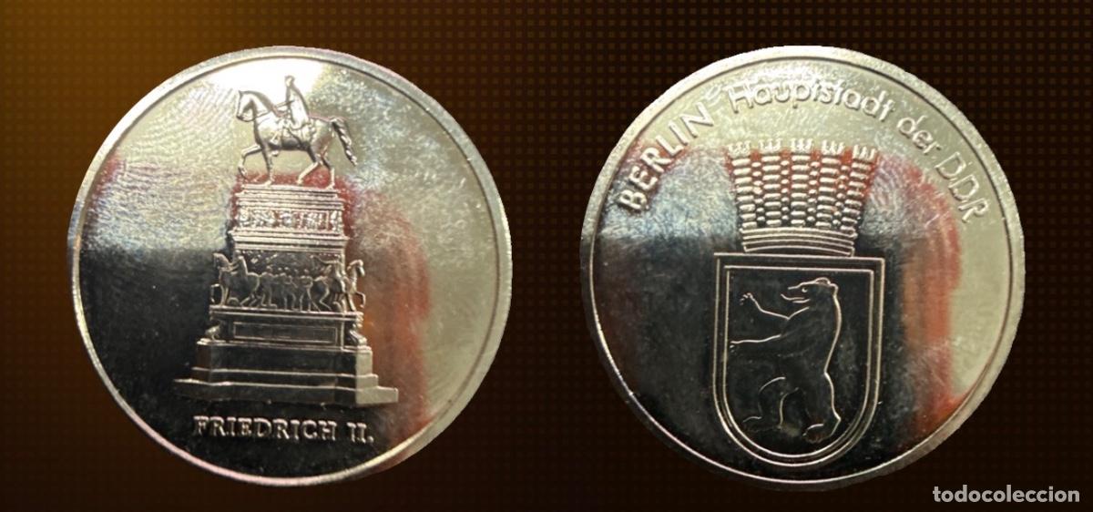 Medaglie storiche: Medalla Conmemorativa Friedrich II de la RDA 1986