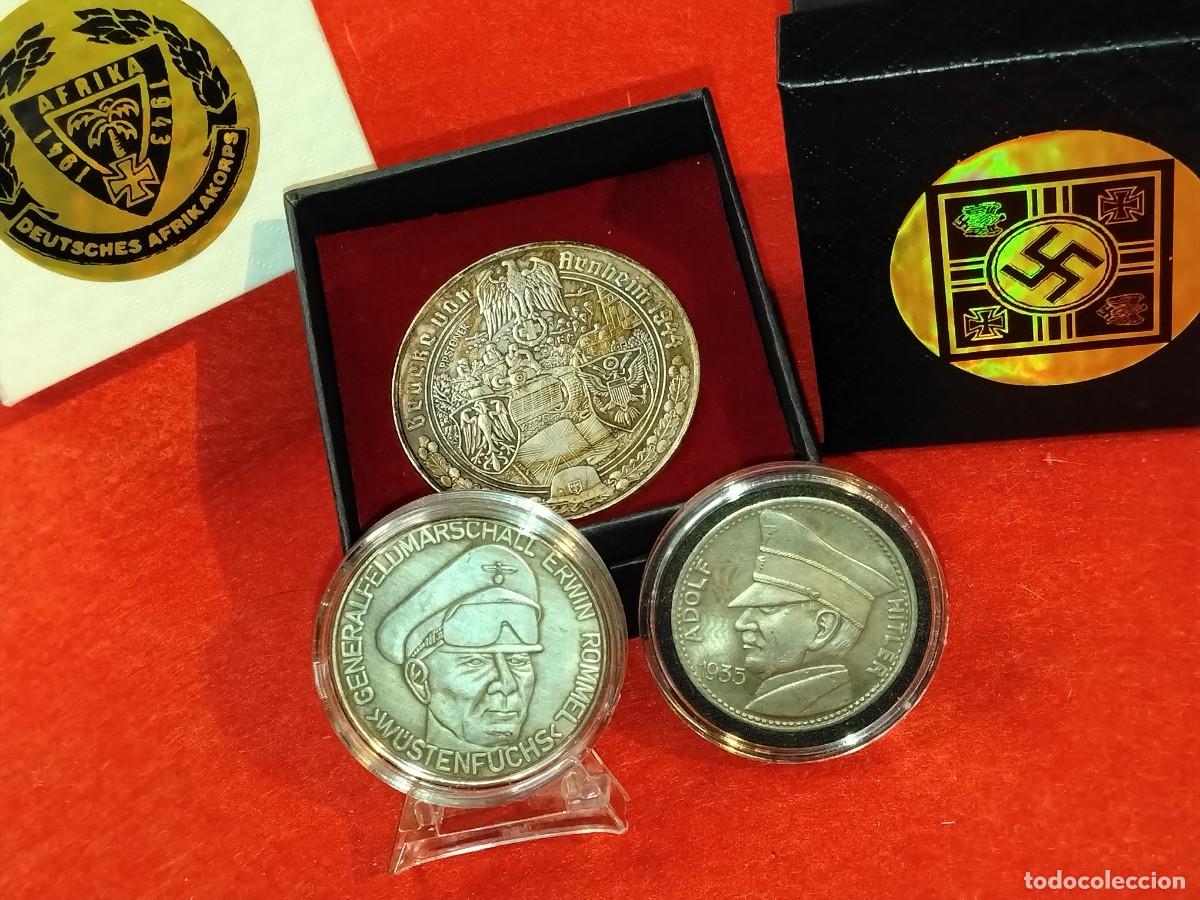 Historical Medals: COLECCI&Oacute;N DE MEDALLAS ERWIN ROMMEL,EPOCA NAZI WWII - ALEMANIA