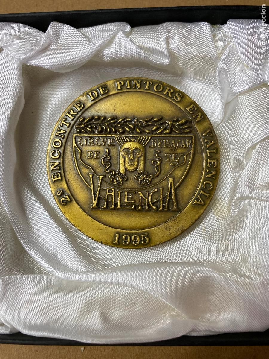 Historische Medaillen: Medalla bellas artes . Encontr&eacute; de pintors en valencia