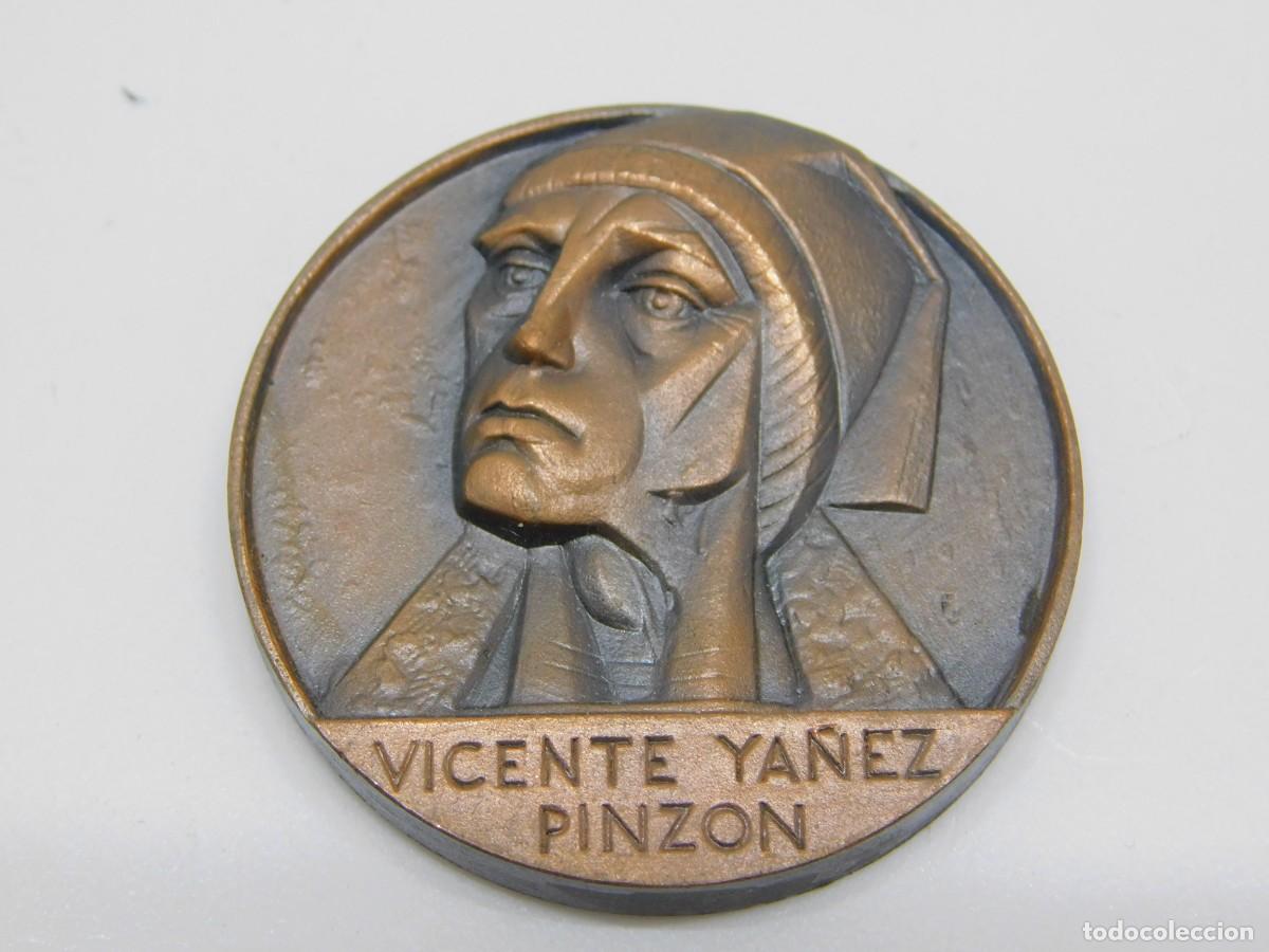 Medalhas hist&oacute;ricas: MEDALLA - VICENTE YA&Ntilde;EZ PINZON