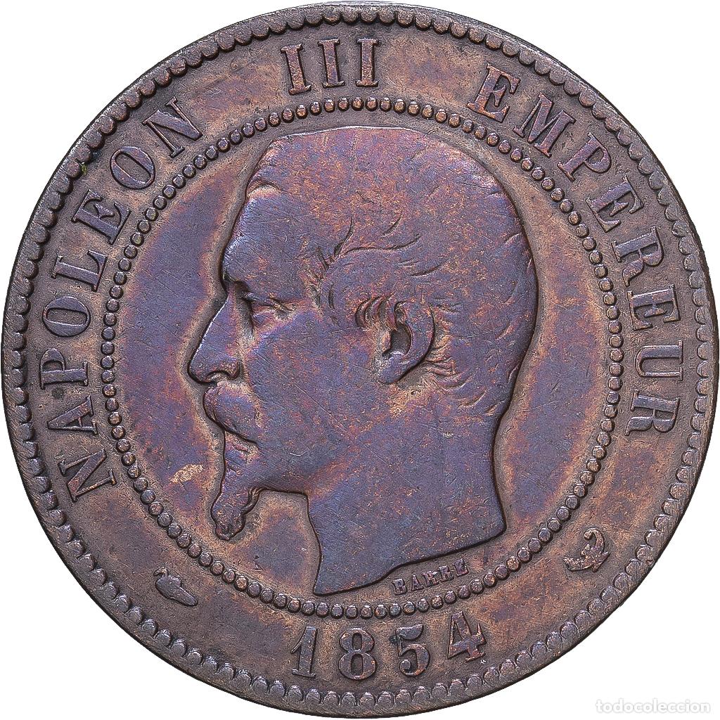 Medallas hist&oacute;ricas: [#1547597] Francia, zeton, Napol&eacute;on III, Chambre de Commerce de la Ville de Lille, 1854