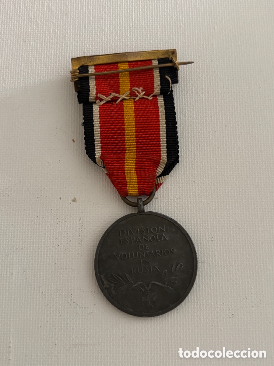 Medallas hist&oacute;ricas: Medalla ORIGINAL de la divisi&oacute;n azul - Foto 2