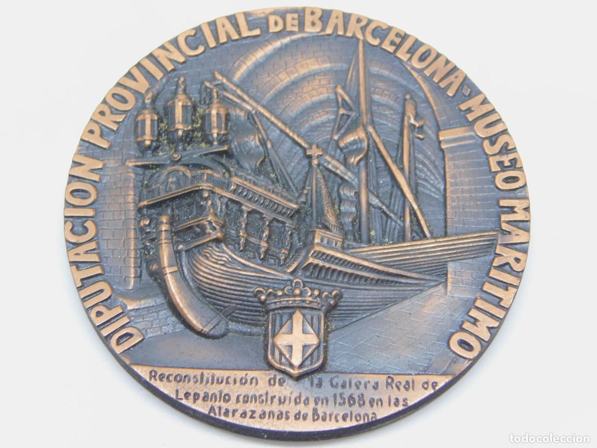 Medallas hist&oacute;ricas: MEDALLA - IV CENTENARIO DE LA BATALLA DE LEPANTO - 1571-1971