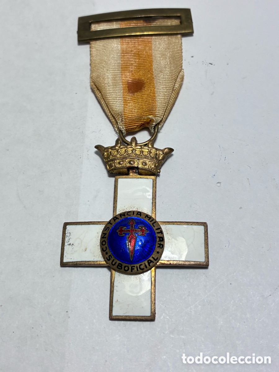 Medallas hist&oacute;ricas: Medalla de la Constancia. &Eacute;poca de franco. 20 a&ntilde;os de servicio Suboficiales