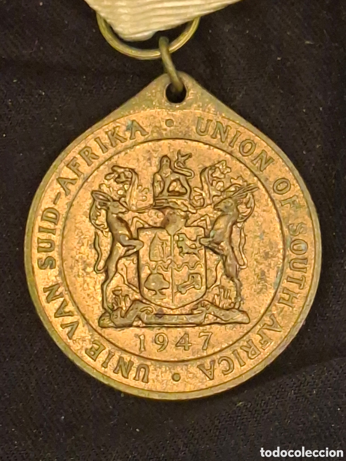 Medallas hist&oacute;ricas: Medalla conmemorativa de la Visita Real a Sud&aacute;frica de 1947. 32mm MCTC2