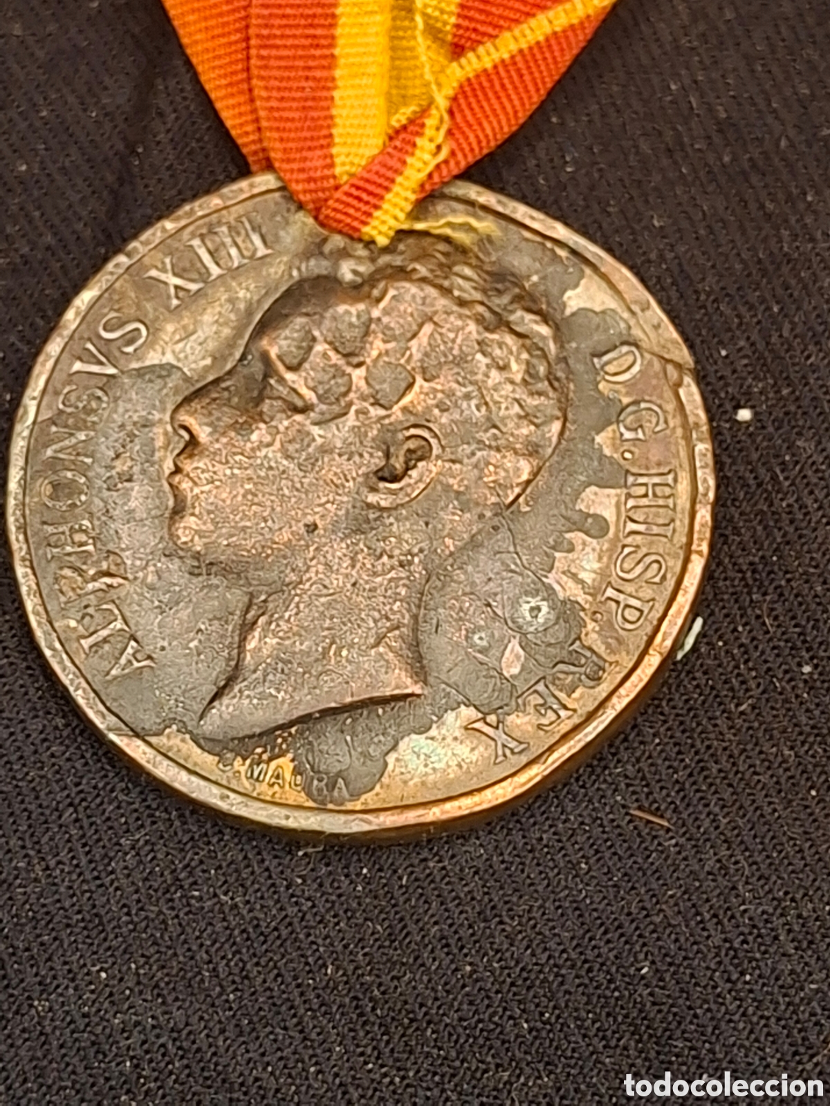 Medallas hist&oacute;ricas: Medalla de la jura de la Constituci&oacute;n del rey Alfonso XIII el 17 /5/1902.. MCTC2