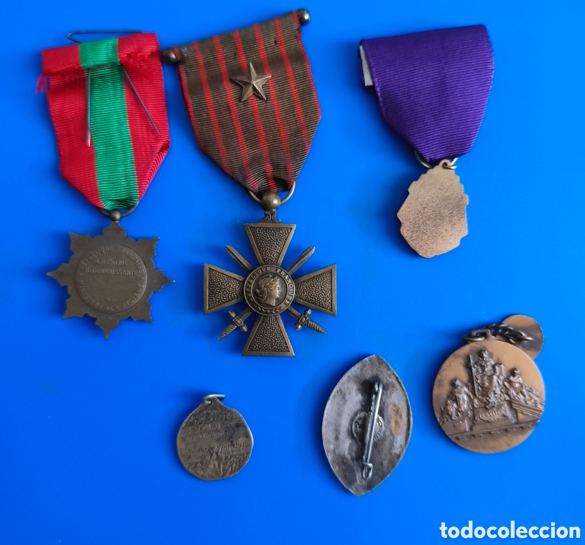 Medallas hist&oacute;ricas: Conjunto medallas antiguas