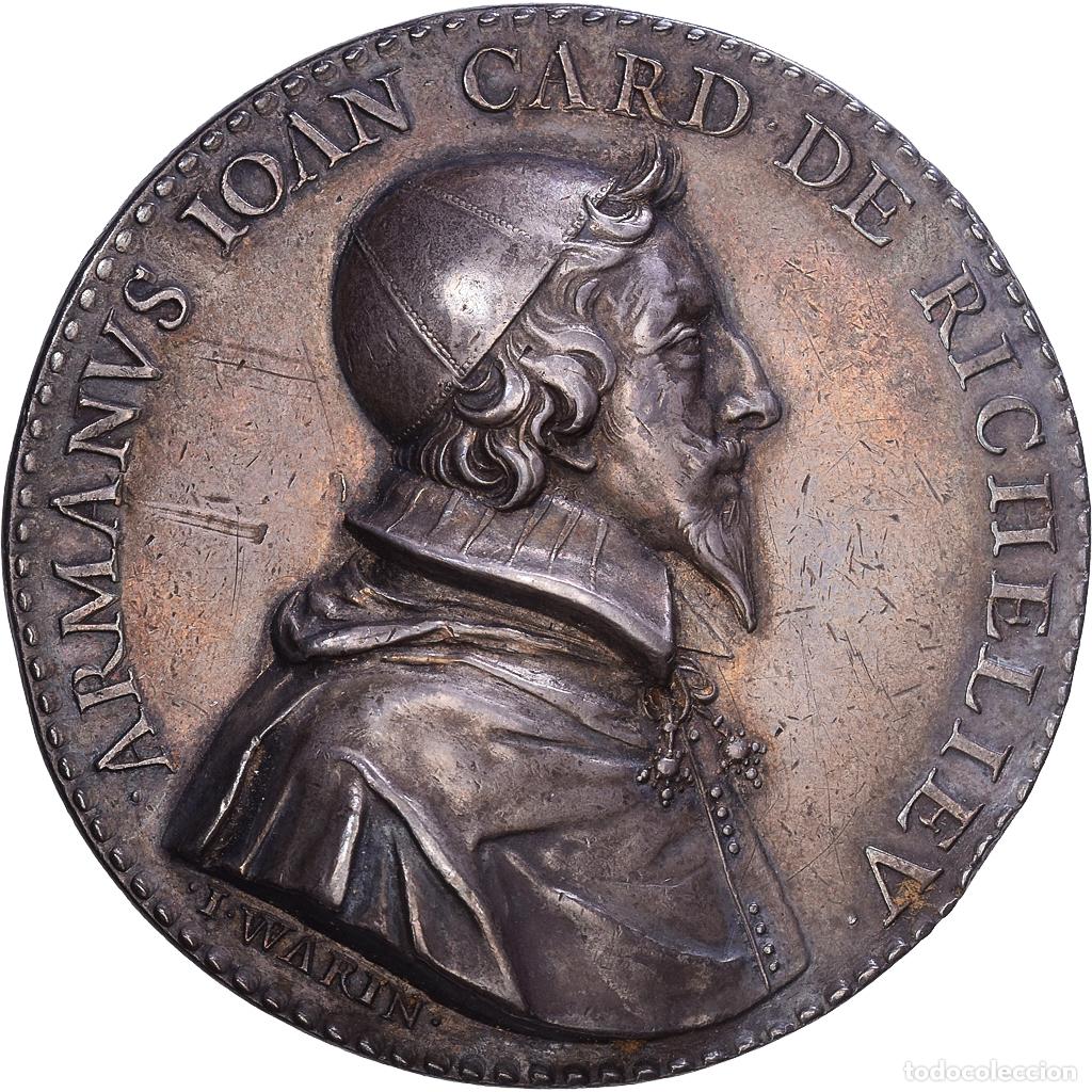 Medallas hist&oacute;ricas: [#1535242] Francia, medalla, Richelieu, 1631, Plata, EBC