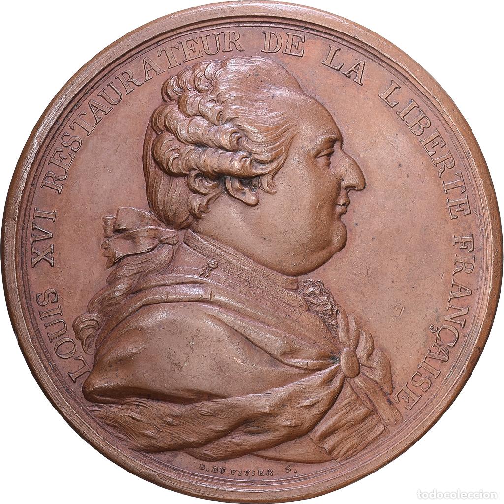 Medallas hist&oacute;ricas: [#1535245] Francia, medalla, Louis XVI, Abandon de tous les Privil&egrave;ges, 1789, Bronce, EBC