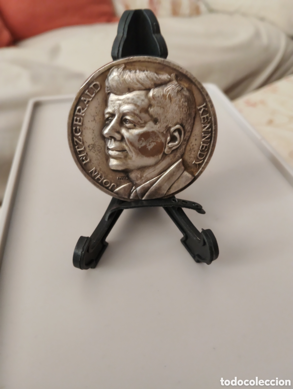 Medallas hist&oacute;ricas: Medalla de alto relieve J.F.K.