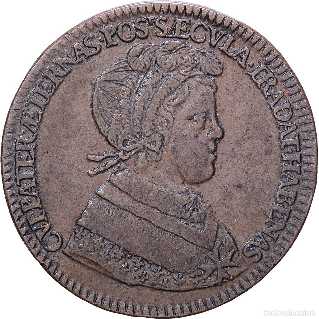Medallas hist&oacute;ricas: [#1535034] Francia, zeton, Dauphin&eacute;, Monseigneur le Dauphin, 1662, Bronce, MBC