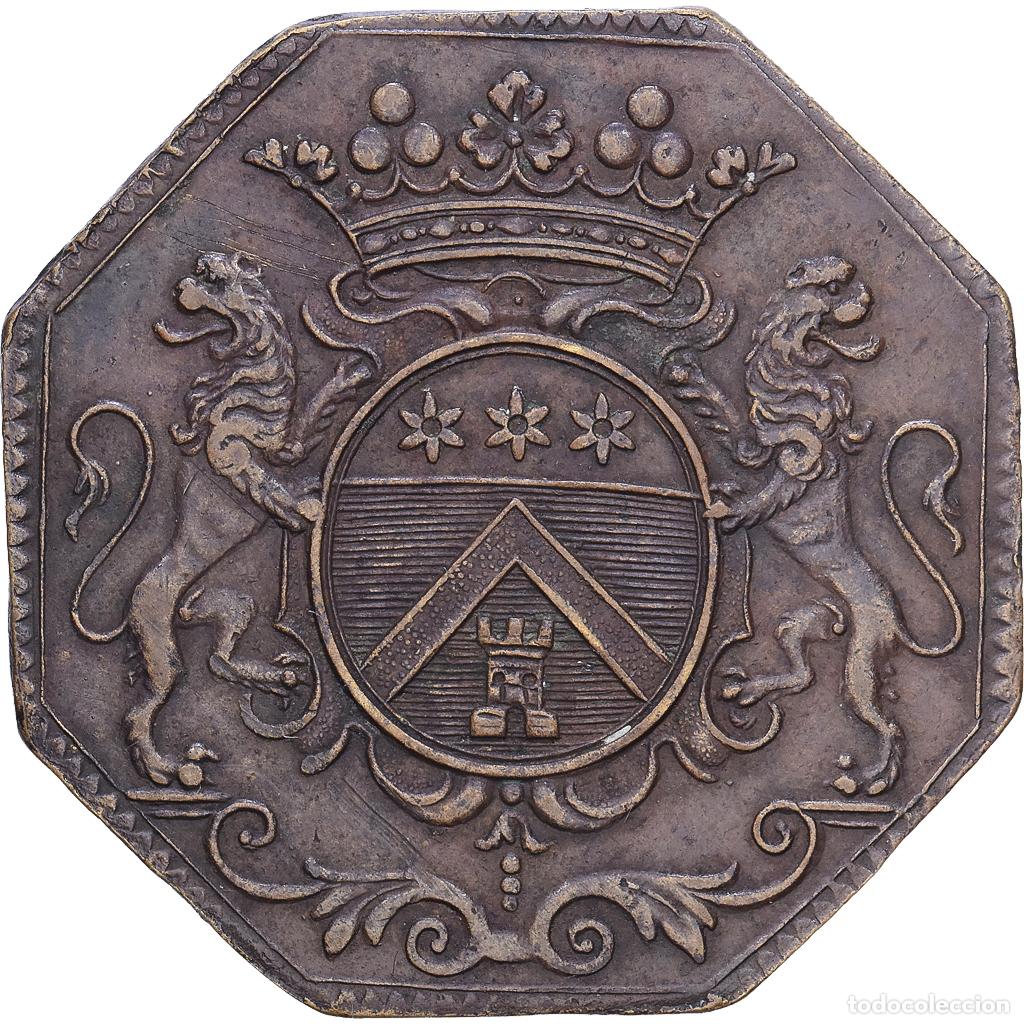 Medallas hist&oacute;ricas: [#139963] Francia, zeton, Joseph of Truzzi, Bronce, MBC+