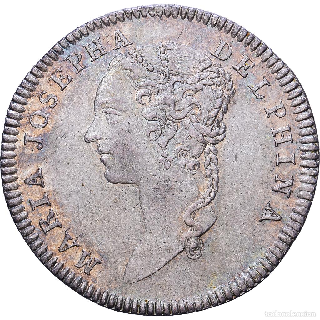 Medallas hist&oacute;ricas: [#1535046] Francia, zeton, Marie-Jos&egrave;phe de Saxe, 1752, Plata, EBC, Feuardent:11214