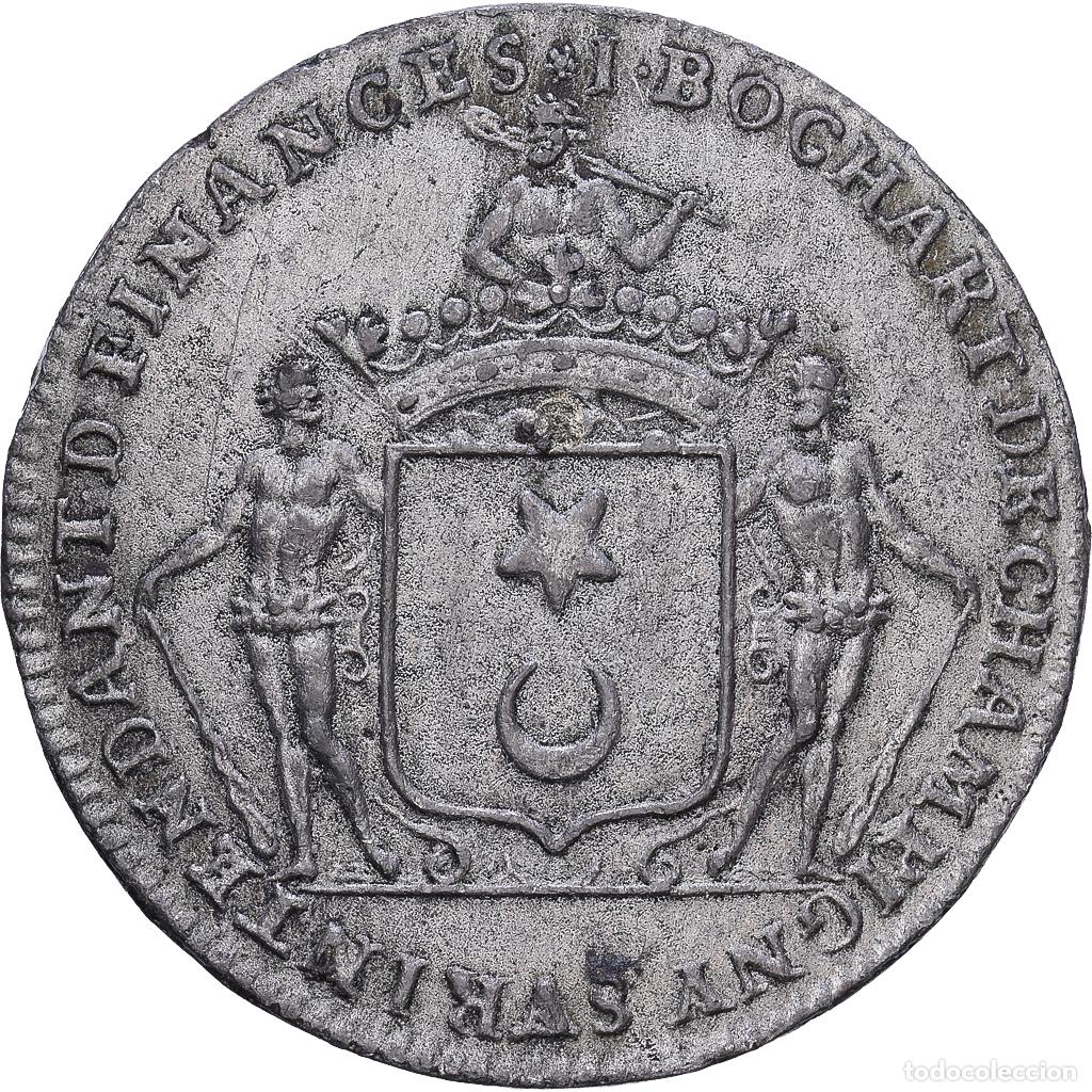 Medallas hist&oacute;ricas: [#139984] Francia, zeton, Bochart de Champigny, Hojalata, MBC+