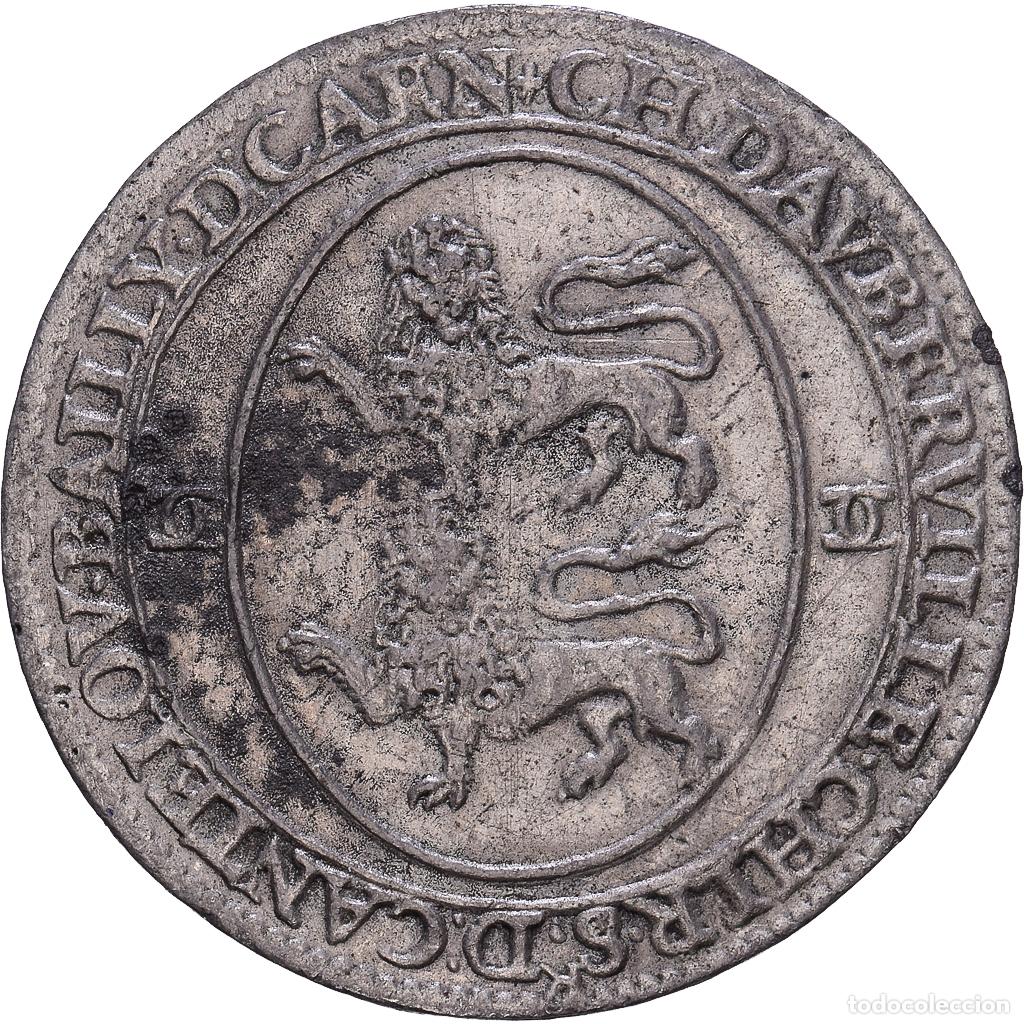 Medallas hist&oacute;ricas: [#139990] Francia, zeton, Charles Dauberville, Hojalata, MBC