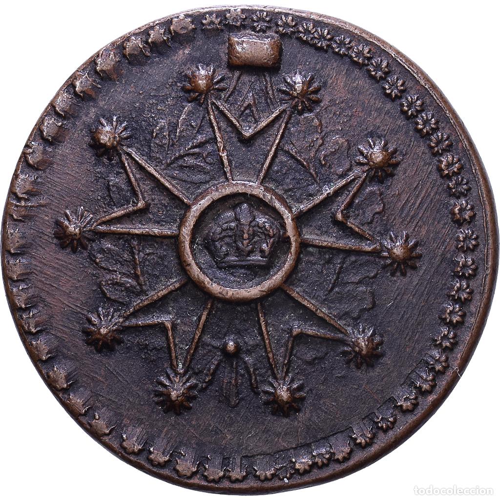 Medallas hist&oacute;ricas: [#1535077] Francia, zeton, XIXth Century, Bronce, EBC