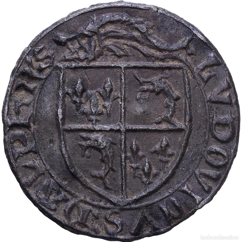 Medallas hist&oacute;ricas: [#1535061] Francia, zeton, Jeton de Compte du Dauphin&eacute;, Hojalata, BC+