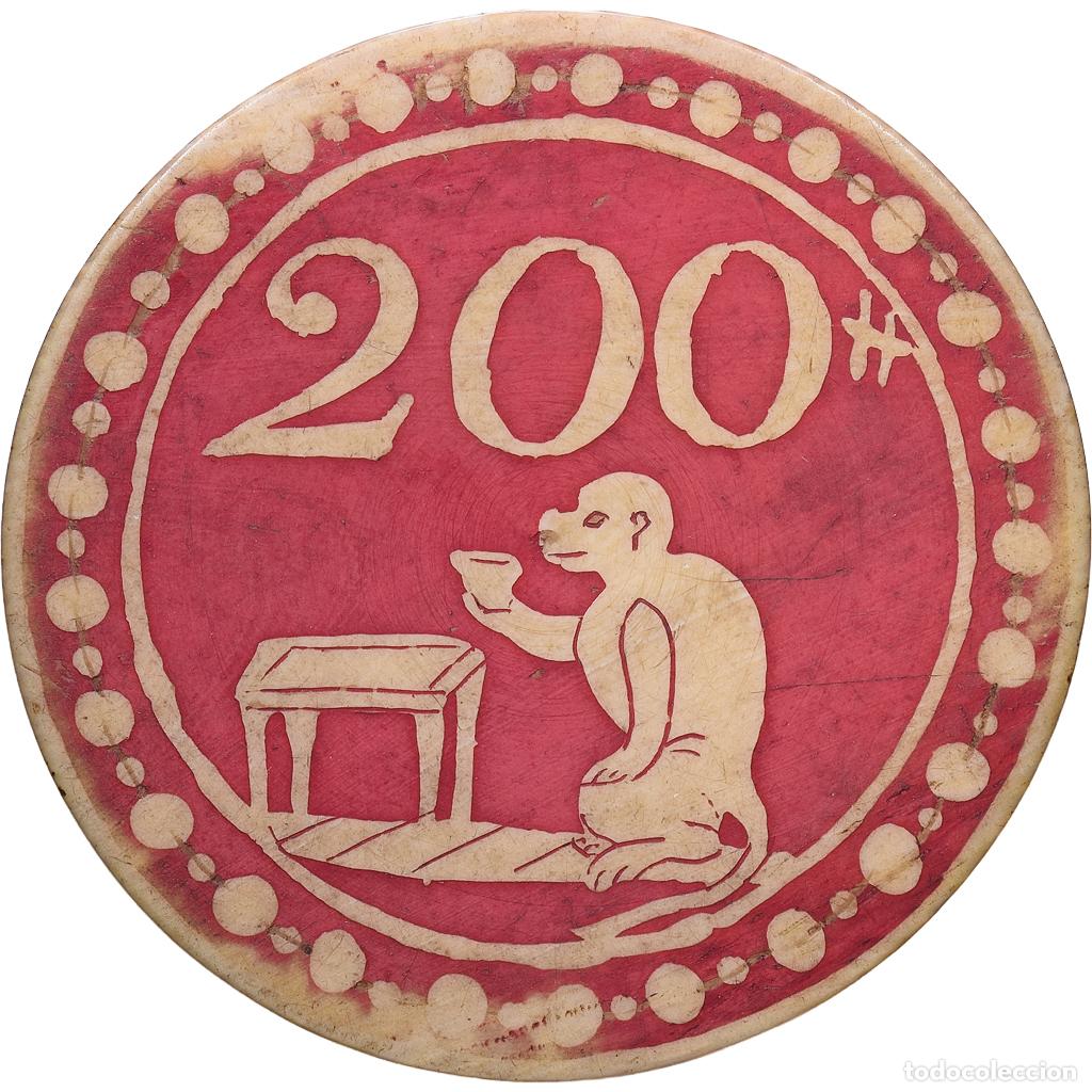Medallas hist&oacute;ricas: [#1535030] Francia, zeton, Arbitre du bonheur, Hueso, MBC