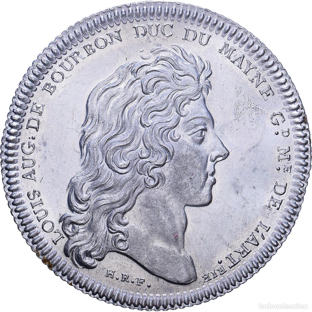 Medallas hist&oacute;ricas: [#1535049] Francia, zeton, Artillerie, Louis-Auguste-de-Bourbon, 1748, Aluminio, Restrike