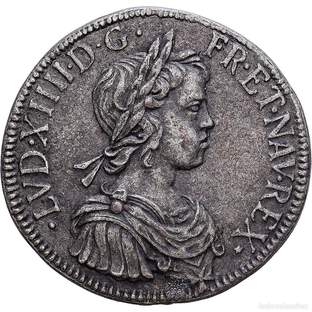Medallas hist&oacute;ricas: [#1215360] Francia, zeton, Collection BP, Ecu Louis XIV, Zamak, MBC+