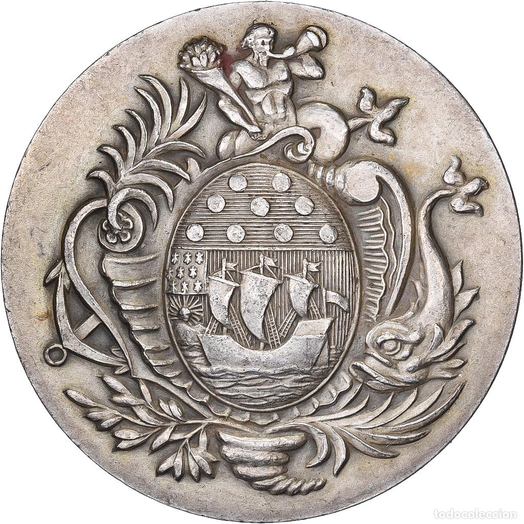 Medallas hist&oacute;ricas: [#1508713] Francia, zeton, Caisse d'&Eacute;pargne de Lorient, n.d., Plata, EBC+