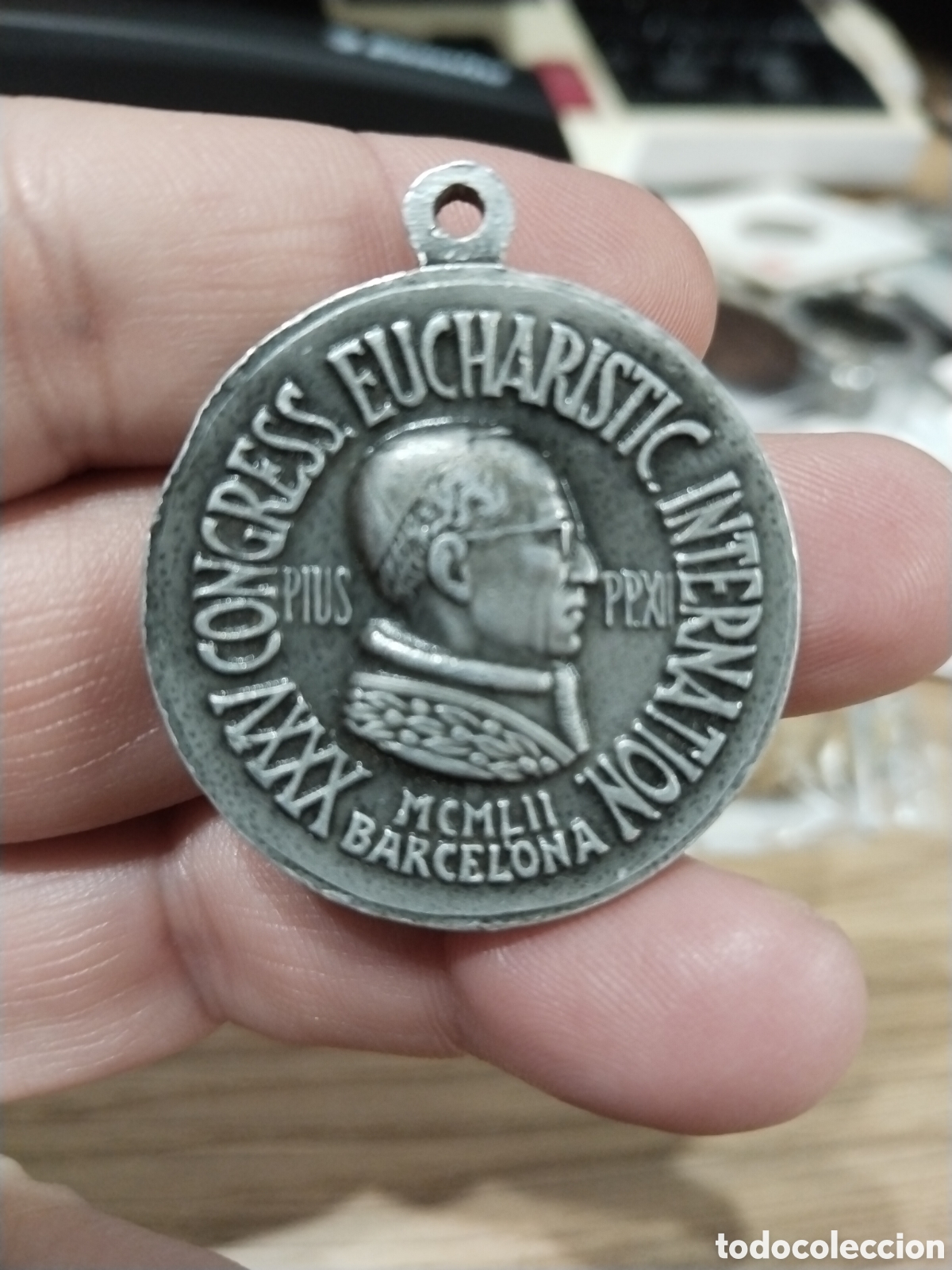 Medallas hist&oacute;ricas: Medalla 35 Congreso Eucar&iacute;stico Internacional en Barcelona