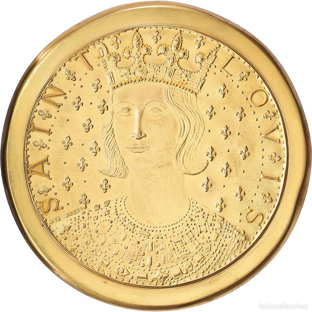 Medallas hist&oacute;ricas: [#1216817] Francia, medalla, Saint-Louis, 1978, Bronce, De Jaeger, EBC