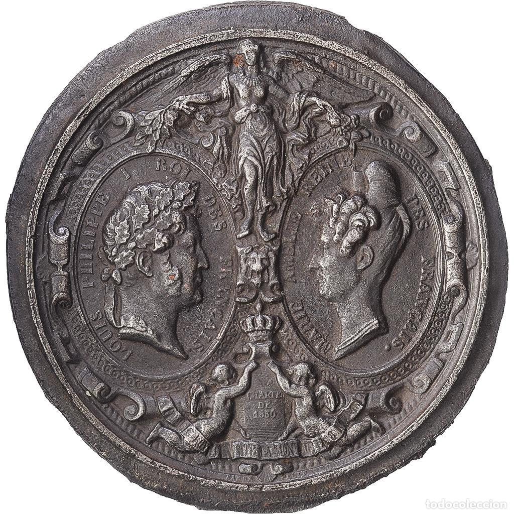 Medallas hist&oacute;ricas: [#1216827] Francia, medalla, Louis Philippe Ier, La Famille Royale visite la Monnaie de