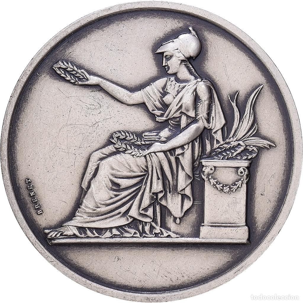 Medallas hist&oacute;ricas: [#1168157] Francia, medalla, Soci&eacute;t&eacute; Industrielle du Nord de la France, 1965, Plata