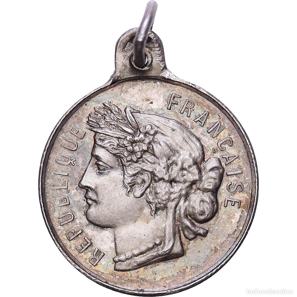 Medallas hist&oacute;ricas: [#1167926] Francia, medalla, French Third Republic, 1890, Plata, MBC+