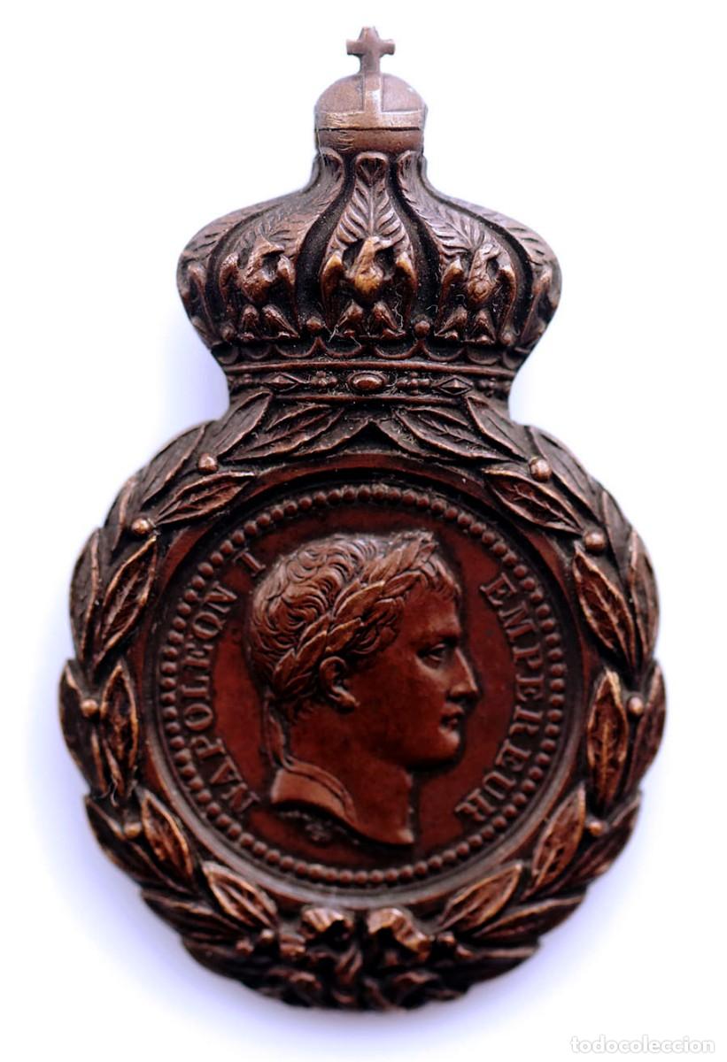 Medallas hist&oacute;ricas: SC-Francia- Napole&oacute;n Bonaparte. Medalla &rdquo;Santa Elena&rdquo;. EBC/X Cobre 28,1 g.