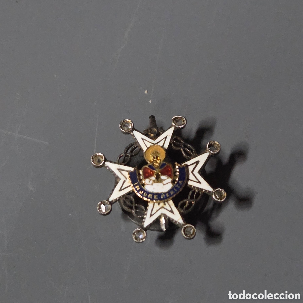 Medallas hist&oacute;ricas: Insignia de ojal de la Orden de San Raimundo de Pe&ntilde;afort -