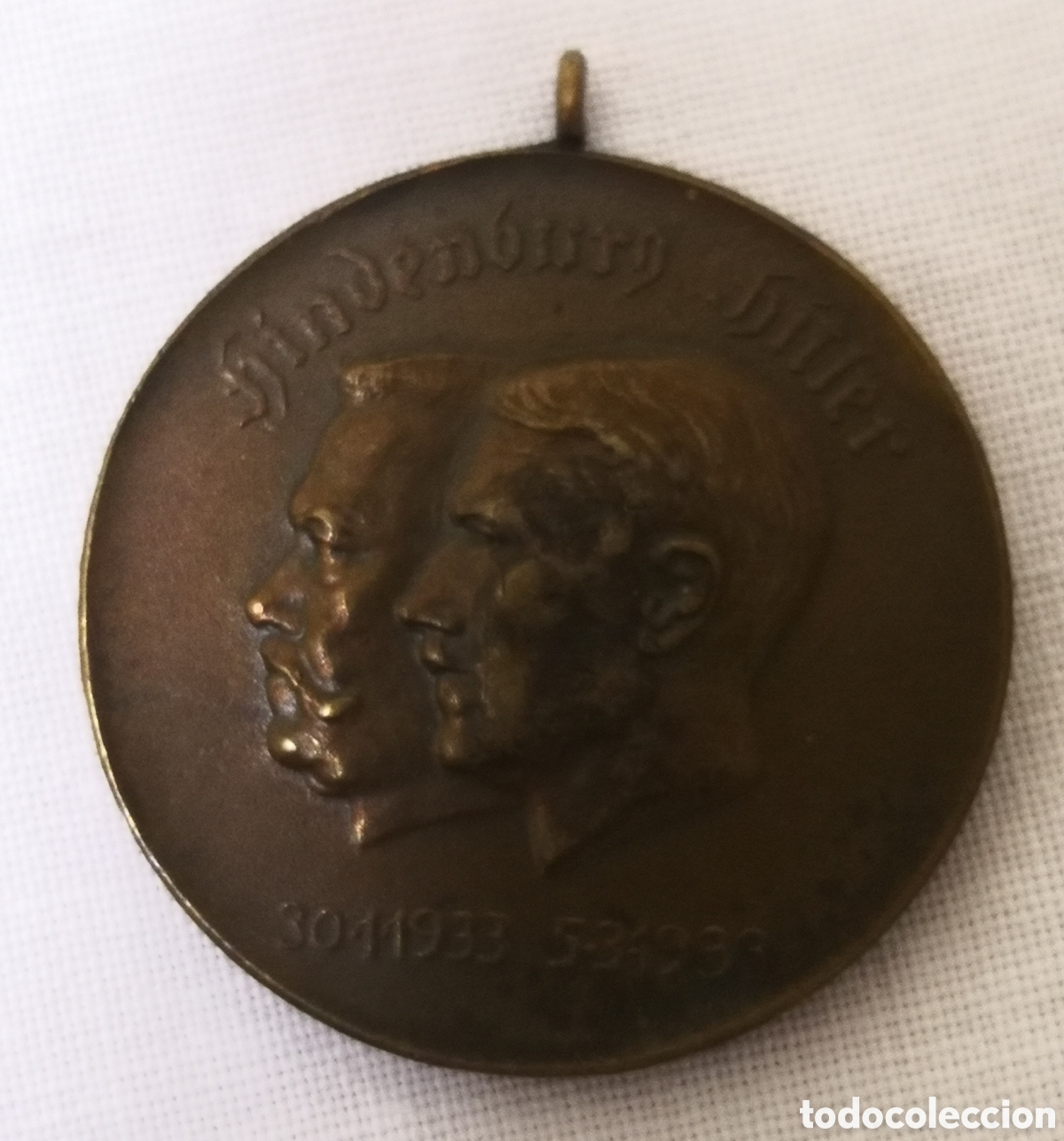 Medallas hist&oacute;ricas: Medalla conmemorativa Hindenburg-Hitler de 1933