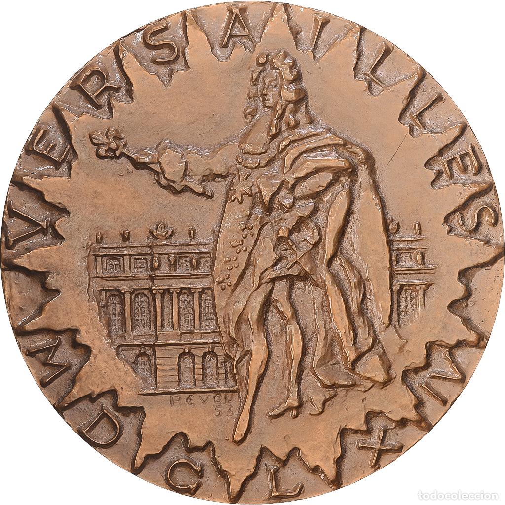 Medallas hist&oacute;ricas: [#1216908] Francia, medalla, Louis XIV, Ch&acirc;teau de Versailles, 1967, Bronce, Revol, SC