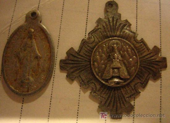 Medallas tem&aacute;ticas: 2 medallas religiosas - Foto 1