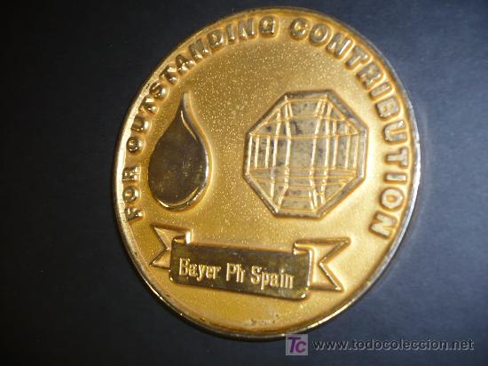 Medallas tem&aacute;ticas: Medalla de BAYER - Foto 2