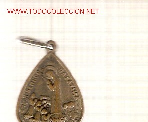Medallas tem&aacute;ticas: Medallita de la Virgen de F&aacute;tima. - Foto 1