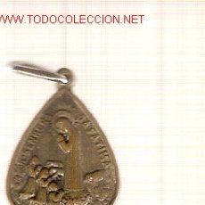 Medallas temáticas: MEDALLITA DE LA VIRGEN DE FÁTIMA.