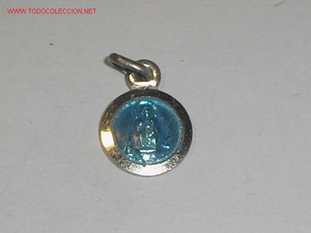 Medaglie tematiche: Bonita medalla azul mediados siglo XX