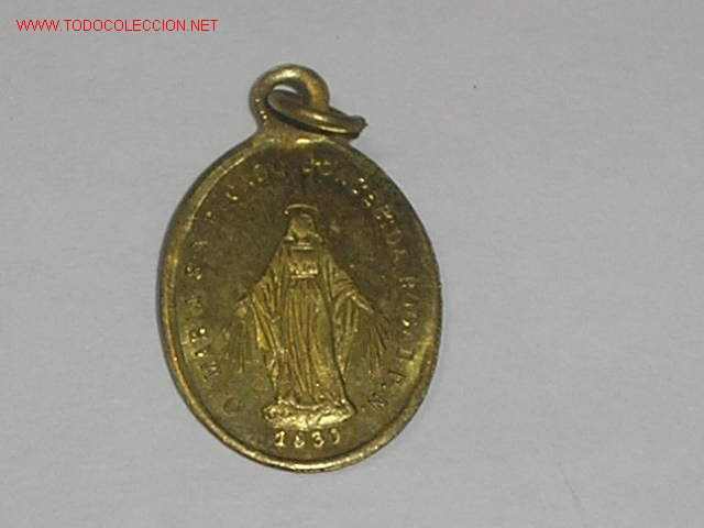 Medaglie tematiche: PRECIOSA MEDALLA SIGLO XIX FECHADA 1830. VIRGEN MARIA