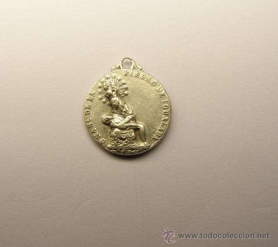 Medaglie tematiche: Medalla de plata. N&ordf; S&ordf; de la Piedad, Igualada.