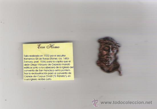 Medalhas tem&aacute;ticas: PRECIOSA CARA DE CRISTO   ECCE HOMO