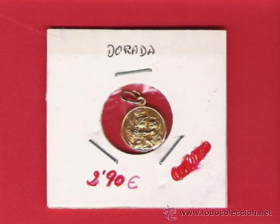 Medalhas tem&aacute;ticas: BONITA MEDALLA ANTIGUA DORADA