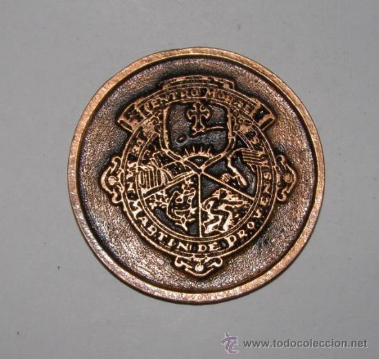 Medalhas tem&aacute;ticas: Medallon 75 aniversari ORFE&Oacute; MARTINENC. 1985.