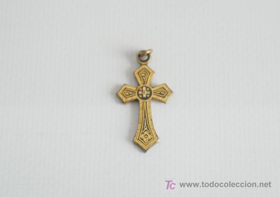 Medallas tem&aacute;ticas: Cruz damasquinada. - Foto 1